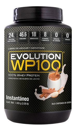 Proteína de soro de leite (soro de leite) Wp100 1400g Horchata