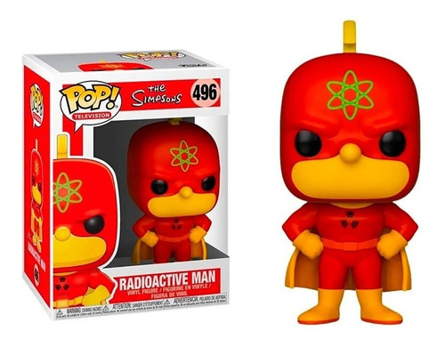 Figura Funko Pop Animation Simpsons- Radioactive Man 496