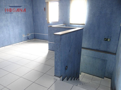 Imagem 11 de 14 de Salão Para Alugar, 300 M² Por R$ 3.300/mês - Jardim Marcelino - Caieiras/sp - Sl0056