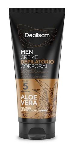 Creme Depilatório Depilsam Men Corporal Masculino 150g