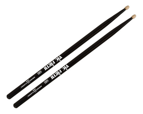 Baqueta Vic Firth American Classic 5ab Preto Made In Usa