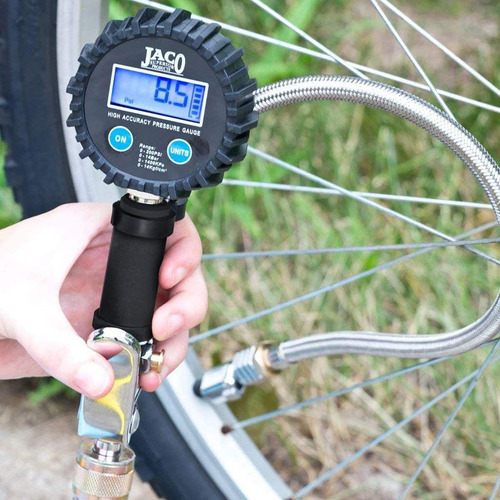 Neumático Del Jaco Flowpro Digital Con Manómetro - 200 Psi