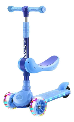 Patineta Scooter Musical Luces Led Para Niño Niña