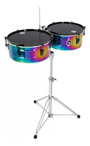 Latin Percussion Tony Succar Signature Timbales Rainbow