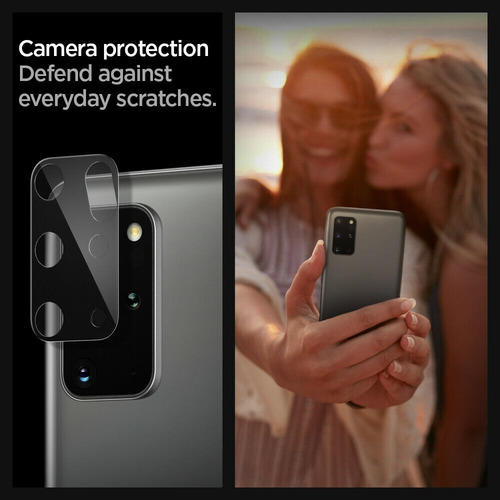 Vidrio Templado Camara Trasera Spigen Full Cover S20 Plus X2