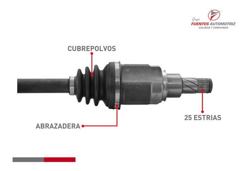 Jgo 2 Flecha Homocinet Pil Cop Aut Versa 1.6 2020-2022 S/abs