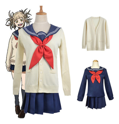Traje De Cosplay De My Hero Academia, Uniforme Jk Himiko Tog