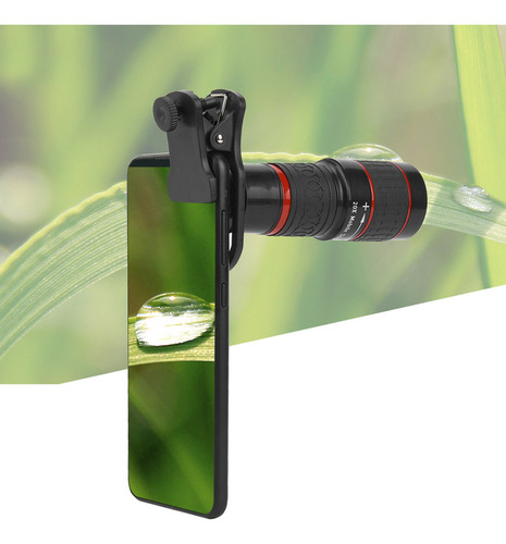 Lente Telefoto Com Zoom De Foco Longo De 20x Com Clipe Para