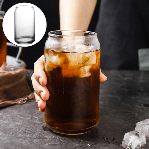 Una Capa De Vidrio Taza De Café Helado Té Jugo Coca-cola