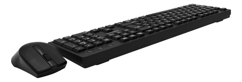 Kit Teclado Y Mouse Inalámbrico Philips C354 Color del teclado Negro