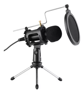Kit De Microfone De Vídeo Com Mini Microfone TriPod Montage