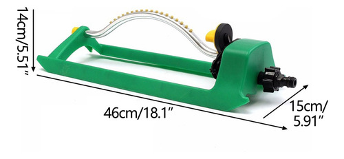 Tubo De Riego Oscilante Para Jardín Con Manguera