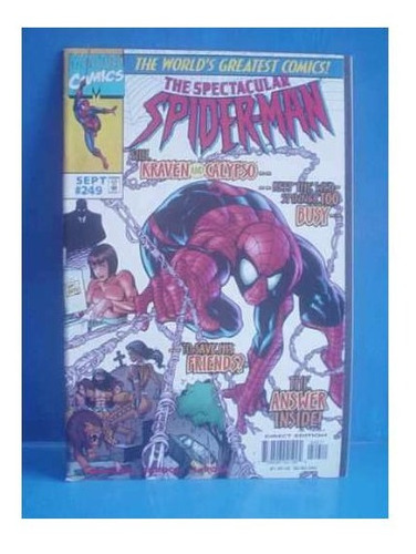 The Spectacular Spiderman 249 Marvel Comics Ingles
