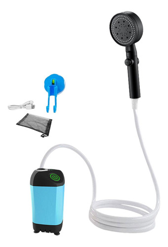 Ducha Portátil Multifunción Para Camping Con Control De
