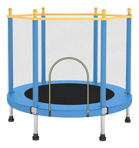 Trampolín Para Niños Con Red Trampolín Pequeño Para Azul