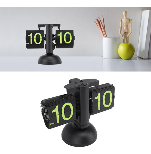 Retro Digital Flip Down, Auto Mechanical Flip Desk 304 Acero