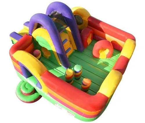 Inflable Combinado C/ Tobogan Y Obstáculos (cod 209)