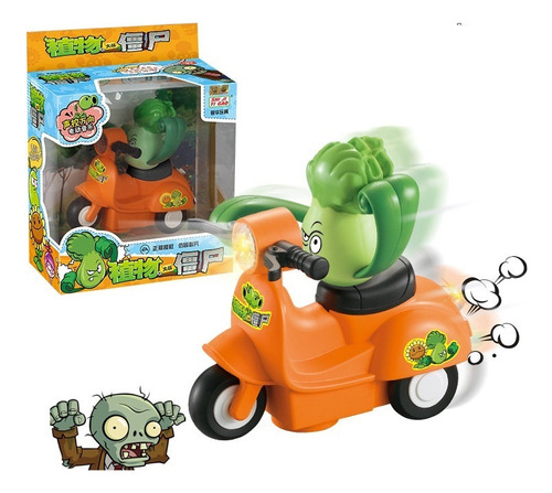 Plantas Vs Zombies Disco Sonido Controlado Coche De Jugu [u]