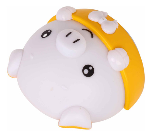 Cute Piggy Con Control Remoto Nocturno, 2,5 W, Iluminación H