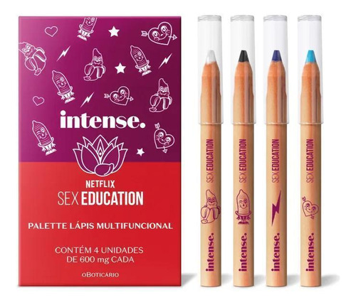 Palette Lápis Multifuncional Intense Sex Education 2,4g