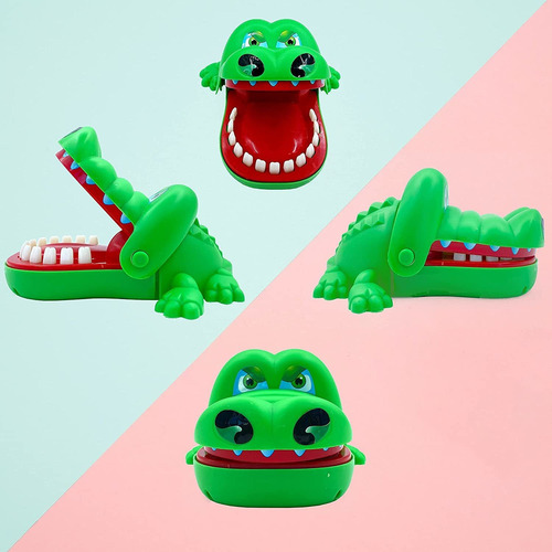 Nn Juego De Juguetes De Dientes De Cocodrilo Juegos