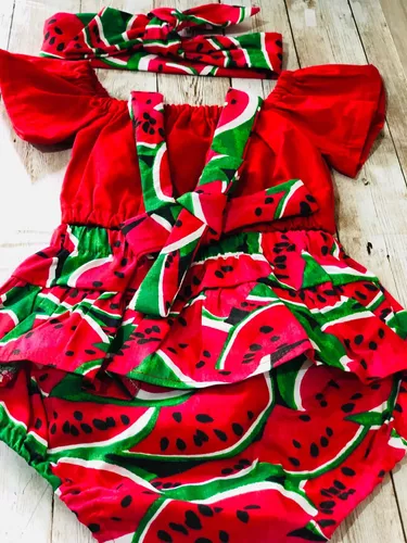 Conjunto Roupa Bebê Menina Body Fruta Melancia e Calça Mijão Culote  Temático Infantil - Semprebebê - Conjuntos de Bebês - Magazine Luiza