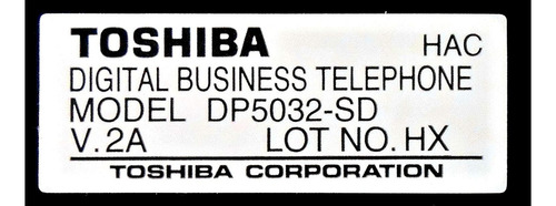Toshiba Strata Dp5032-sd-20 Botón De Visualización Lcd Altav