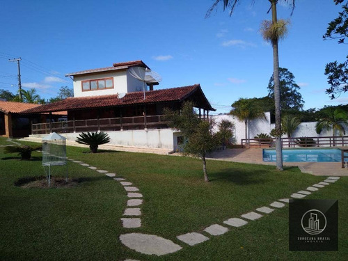 Chácara Com 5 Dormitórios À Venda, 3000 M² Por R$ 1.700.000,00 - Perímetro Urbano - Sarapuí/sp - Ch0009