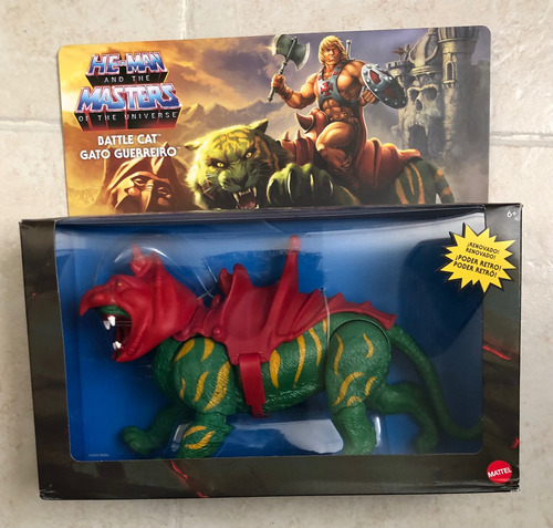 Battle Cat Másters Of The Universe Mattel (Usado)