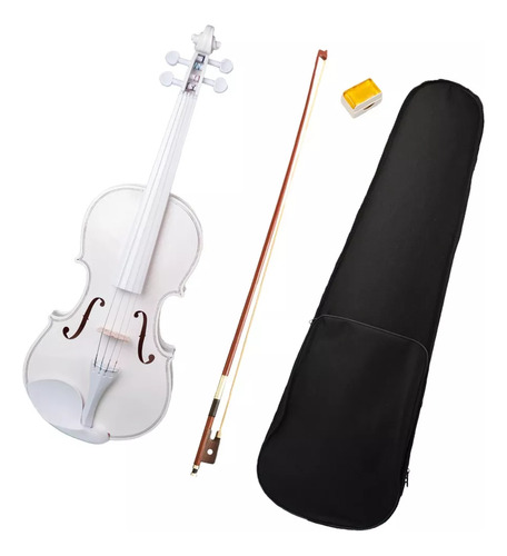 Violín Acústico Maple Spruce 4/4 Con Resina Para