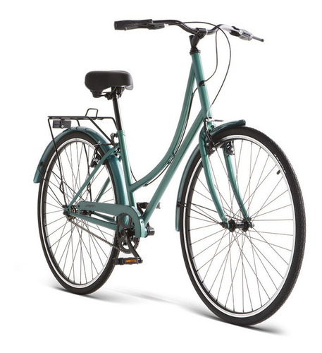 Imagen 2 de 7 de Bicicleta Paseo Battle Urban F R700c Freno V Brake Color Verde