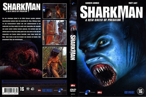 Dvd - Sharkman - Dvd Terror Filme