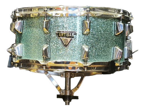 Redoblante Dixon Artisan Gregg Bissonette Signature Maple Verde