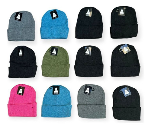 Gorro De Invierno Roche Eco X 6u Unisex Surtido Adulto Lisa