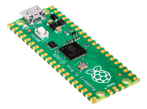 Tarjeta De Desarrollo Oficial Raspberry Pi Pico 2mb Flash
