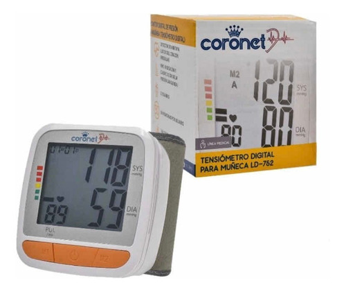 Imagen 2 de 4 de Coronet Tensiometro Digital Muñeca Ld-752 Automático