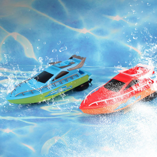Wireless Rc Racing Boat Pools Lakes Outdoor Toys Water Blue