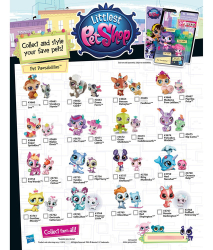 Littlest Pet Shop Fay Woods Curtsy Cotton Pawsabilities