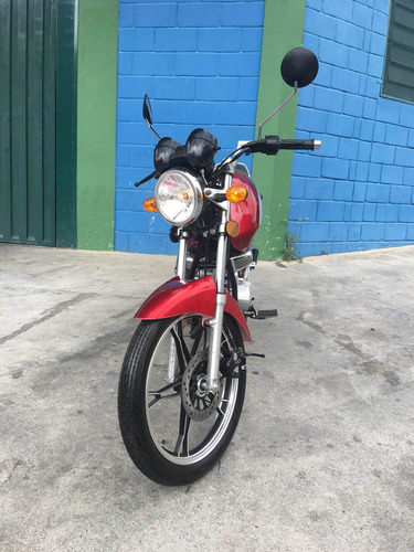 Imagem 4 de 7 de Motocicleta 50cc *0 Km* Vermelha 2014 12x299,00 Cartão