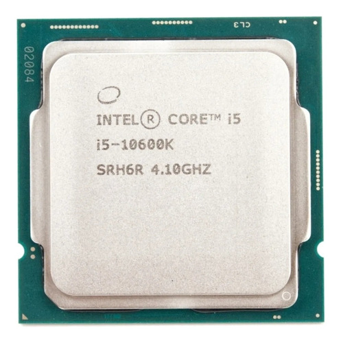 Imagen 3 de 5 de Procesador gamer Intel Core i5-10600K BX8070110600K de 6 núcleos y 4.8GHz de frecuencia con gráfica integrada