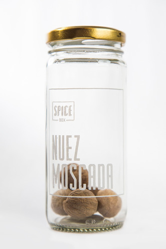 Nuez Moscada En Grano Estimulante Celebral 25 Gr Spice Box F