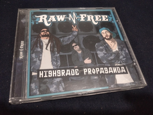 Raw N Free Highgrade Propaganda Cd Reggae Dancehall Rap Hip 