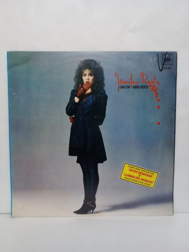 Jenifer Rush- Heart Over Mind (lp, Argentina, 1987)