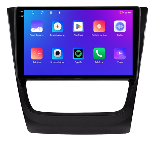 Multimidia Vw Saveiro G6 9p Android Carplay 4/64gb + Ré