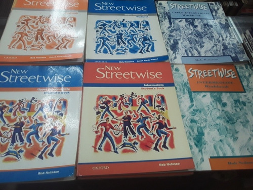 Libros De Inglés - Street Y New Streetwise Lote X 6 Titulos