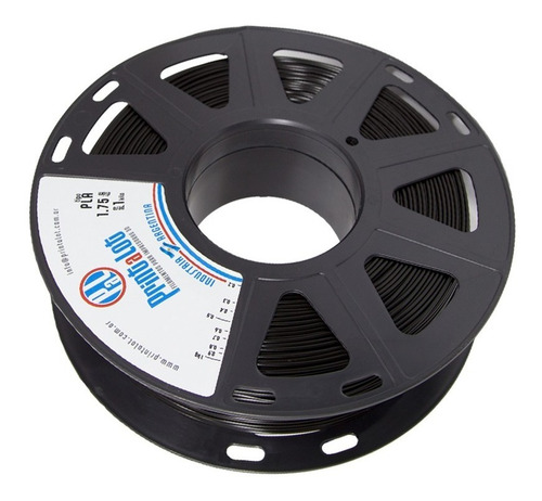 Imagem 2 de 3 de Filamento Impressão 3d Pla Printalot 1kg 1,75mm - Preto