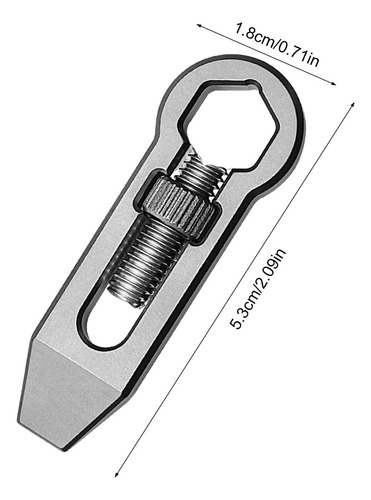 (1 #mold) Chave Ajustável Multifuncional Pry Bar Crowbars C