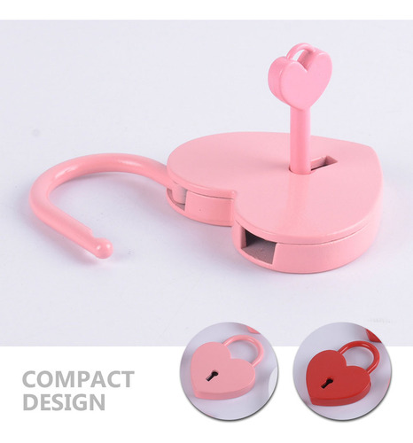 2 Juegos De Candados Love Lock Para Equipaje Con Forma De Co