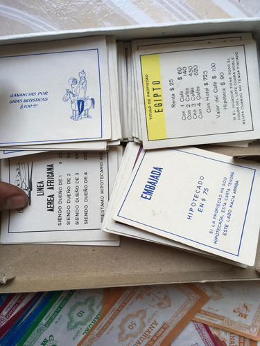 Antiguo Turista Mundial Birjan Juego De Mesa Original 90s (Usado)