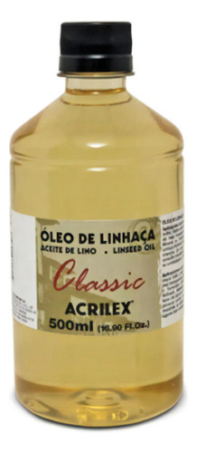 Óleo De Linhaça Acrilex 500ml